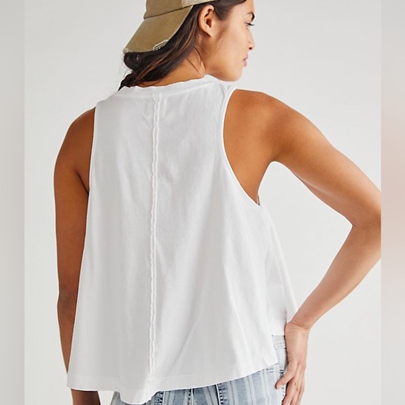 Free People Tank in Light Blue - Picture 5 of 8